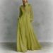 2026 Spring New Women's Clothing: Cross-Border European American Des, Elegant And Slim-Fit Solid Color French Long_ecoleips.com