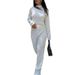 Waffle-Knit Lounge Set For Women – Breathable & Stylish 2-Piece Outfit_ecoleips.com