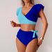Women's Clothing New Bikini Split Swimsuit Women's High Waist Swimming Trunks Bikini Swimsuit_ecoleips.com