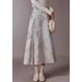 New Chinese-style Blue For Women, Autumn And Winter New Model, Exquisite Craftsmanship, Niche Embroidered Mid-length_ecoleips.com