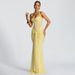 Summer New Women's Halter Neck See through Mesh Splicing Dress Solid Color Tie European American Export 2026_ecoleips.com