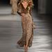 Sequin Evening Gown Set - Long Sleeve V-Neck Top + High-Low Skirt, Glamorous Metallic Draping For Parties & Special Occasions (Dark Brown, S-XXXL)_ecoleips.com