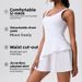 Women's Slimming Elastic Sports Dress Padded Chest Outdoor Running Tennis Dress Hip Lifting Onesie Yoga Outerwear Tight Fitting_ecoleips.com