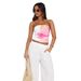 Sexy Spicy Girl Versatile Floral Print Tube Top For Women_ecoleips.com