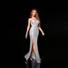 European And American Silver Sequin Evening 2026 New Shiny Mermaid Off-Shoulder Tube Top Annual Party Dress For Women_ecoleips.com