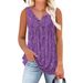 Wish European And American 2026 New Summer Small Floral Print Round Neck Knitted Sleeveless Tank Top For Women_ecoleips.com