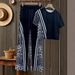 Women's Clothing Casual Two Piece Set Comfortable Straight Leg Pants Autumn Winter Style_ecoleips.com