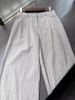 Suitable For All Seasons Close Your Eyes And Buy Three Pieces, So Comfortable~ Vtical Striped Linen Wide-Leg Women, Loose Casual Pants For_ecoleips.com