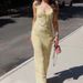 European And American Y2K Fashion Summer New Sexy Low-cut Hot Girl Vacation Sweet Printed Slim-fit Strap Dress For Women_ecoleips.com