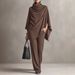 European American Cross-border Independent Station Foreign Trade Women's Clothing Autumn Winter German Velvet Turtleneck_ecoleips.com