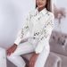 Women's Clothing Spring And Autumn All Match Commuter Fashion Lace Hollow Long Sleeve Shirt Women_ecoleips.com