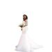 Women's Off-Shoulder Long-Sleeved Mermaid Wedding Dress Freely And Enjoy Every Moment Of Your Special Day Lightweight Waist Cinching Slimming Bridal_ecoleips.com