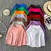 Women's Clothing V Waist Slim Brown High Waist Shorts For Women Spring And Summer Fashion Leisure Trend Slim Hip Pants_ecoleips.com