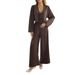 Women's Elegant Long Sleeved T-Shirt And Straight Leg Trousers Set_ecoleips.com