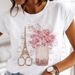 Cross-border Fashion Plus-size Clothing, Women's Colorful High-heeled Shoes, Short-sleeved T-shirts For Women_ecoleips.com