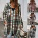 Diyun European And American 2025 Spring Summer Clothing Casual Loose Long Sleeve Women's Color-Block_ecoleips.com