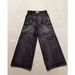European American Cross-border Slim-fit Vintage Black And Gray Straight-leg Jeans, High Men's Street Fashion Pants_ecoleips.com