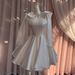 French Retro Bow Strapless Puffy Skirt Dress Suspender Birthday Party Women's New Style 2026_ecoleips.com