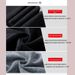 Women's Black High-waisted Slim-fit Fleece-lined Jeans, 2025 New Winter Thin Fleece Skinny Pencil Pants_ecoleips.com