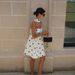 French Temperament Polka Dot Print Tube Top Dress 2026 New Loose And Thin Short Skirt Women_ecoleips.com