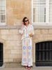 Women's Clothing Printed Linen Casual Versatile Shirt Cardigan Trousers_ecoleips.com