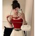 ng2510292 Pure Desire Sweet Spicy Girl Sexy Backless Waist Slimming Camisole With Chest Pad Yoga Top Versatile Fitness Shirt_ecoleips.com