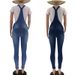 Women's Clothing Hole Washed Jeans_ecoleips.com