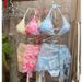 Women's Three Piece Swimsuit Bikini Set With Skirt Slimming Beach Vacation Swimwear For Small Breasts Sexy Style Polyester_ecoleips.com