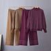 Women's Color Blocked Batwing Sleeve Knit Top High Neck Pullover Fashionable Chic Striped Design New Autumn Style_ecoleips.com