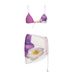 Women's Clothing Split Bikini Flower Print Swimsuit Sexy Swimsuit Three Piece Set_ecoleips.com