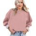 's Best-selling New Street Style Pullover Casual Loose Round-neck Fashion Women's Long-sleeve Personalized Trendy_ecoleips.com