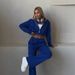Women's Casual Cropped Hoodie With Tie-waist Jogger Pants Set - Streetwear Two-piece Outfit In Grey, White, Burgundy, Blue_ecoleips.com