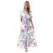 2025 Cross-Border Women's Fashion Hot-Selling European And American Cotton Linen Floral Print Tie_ecoleips.com