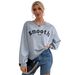2026 New Women's Sweater Crew Neck Loose Long Sleeve Sweater Tide_ecoleips.com