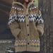Women's Clothing Autumn And Winter Jacket Thickened Hooded Cardigan Sweater_ecoleips.com