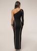 JULISSA MO Sexy Off Shoulder Hollow Out Women Maxi Dress Patchwork Long Sleeve Evening Dress Winter New Elegant Club Party Dress_ecoleips.com