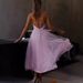 Women's Clothing Elegant Sleeveless Suspender Dress – Slim Fit Bodycon Dress For Evening & Party Wear_ecoleips.com