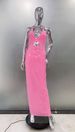 Verve Elegant Fashion Backless V-Neck Sleeveless Rhinestone Embellished Bodycon Long Dress Evening Gown Women's Clothing_ecoleips.com