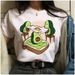European And American Cross-border Foreign Trade Wholesale Clothing, Vegetarian-themed Round-neck Plus-size Short-sleeve_ecoleips.com
