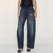 Women's High-Waisted Rhinestone Jeans – Loose Fit Straight Leg Denim Pants (S-XXL, Blue)_ecoleips.com