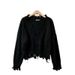 Women's Oversized Off-Shoulder V-Neck Sweater - Lazy Chic Knit Pullover With Distressed Details, Casual Loose Fit, Spring & Fall Fashion_ecoleips.com