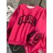 Women's Clothing Long Sleeved Suit For Women SpringCasual Round Neck Sweater Sweatpants Two Piece Loose Sports_ecoleips.com