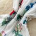 Women's Clothing Holiday Style Printed Long Dress For Women With Waist Hugging Temperament Deep V Neck Small Flying Sleeves Ruffled Chiffon Long Dress_ecoleips.com