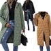 Long Hooded Casual Coat – Lightweight Polyester Puffer Jacket For Women (Mid-Length, 3 Neutral Tones, Breathable & Stylish)_ecoleips.com