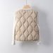 Pinghu Chixin Liner National Standard 90 Down Vest For Women Autumn Winter New Slim Fit V-Neck Lightweight_ecoleips.com