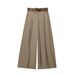 Cross-border Women's Clothing Wholesale 2025 Early Autumn New European And American Style Vintage High-waisted Slimming_ecoleips.com