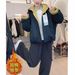girl Hooded Short Cotton Jacket For Women, Autumn And Winter New Korean Style Loose Slimming Top, Casual Embroidered Padded_ecoleips.com
