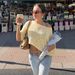 Women's French Style Irregular Shawl Knit Top Loose See through Base Layer Spring Fashion 2026 New Arrival_ecoleips.com