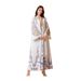 Modest Abaya Dress Muslim Women's Middle Eastern Style Casual Dress Dubai Travel Robe Rope Embroidery Abaya Polyester_ecoleips.com