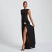 2026 Spring/Summer New European And American Women's Fashion Solid Color Round Neck Sleeveless Pleated Waist-Cinching Ribbon Backless Dress
_ecoleips.com